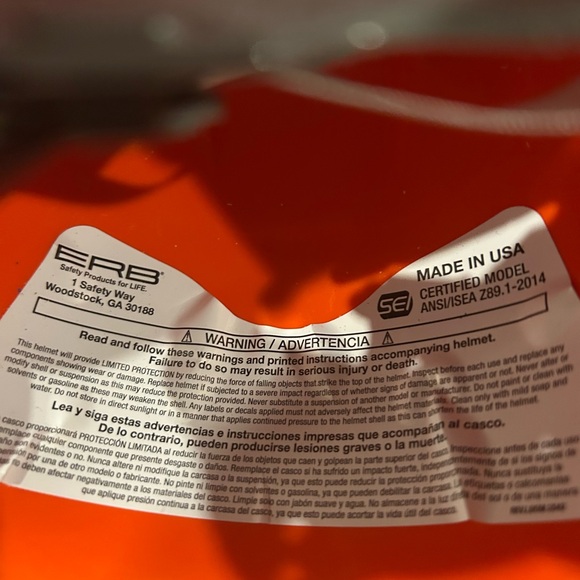 Home Depot Hard Hat - Picture 3 of 3